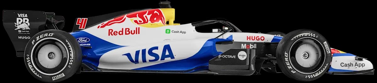 RB F1 Team 2026 car